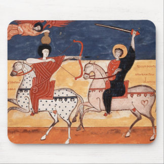 Alfombrilla guerreros medievales muismat