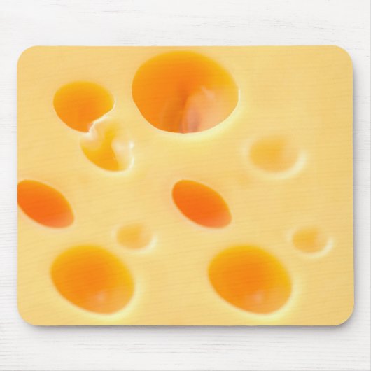 Alfombrilla ratón fondo queso / cheese mousepad muismat (Voorkant)