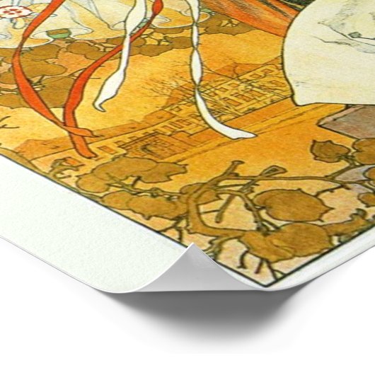 Alfons M. Mucha Poster (Hoek)