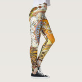 Alfons Mucha 1896 Zodiac Leggings (Rechts)