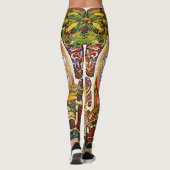 Alfons Mucha 1896 Zodiac Leggings (Achterkant)