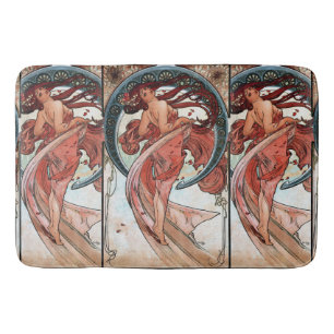 Alfons Mucha 1898 Dance Badmat