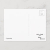 Alfons Mucha 1898 Dance Briefkaart (Achterkant)