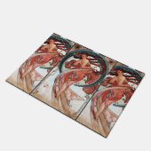 Alfons Mucha 1898 Dance Deurmat (Schuin)