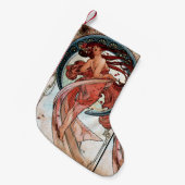 Alfons Mucha 1898 Dance Kleine Kerstsok (Voorkant (Hangend))