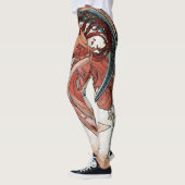 Alfons Mucha 1898 Dance Leggings (Links)