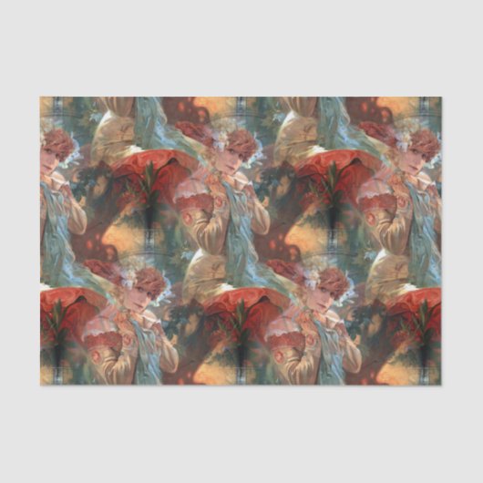 Alfons Mucha 1903 Lefevre Utile Tissuepapier (Voorkant)