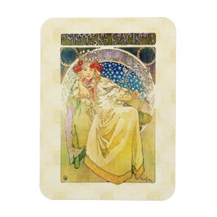 Alfons Mucha 1911 Princezna Hyacinta Magneet