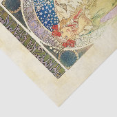Alfons Mucha 1911 Princezna Hyacinta Tissuepapier (Detail)