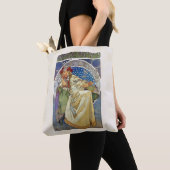 Alfons Mucha 1911 Princezna Hyacinta Tote Bag (Dichtbij)