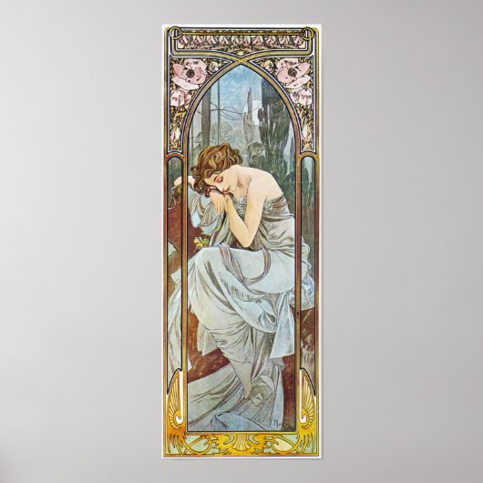 Alfons Mucha - Affiche Art Nouveau (Devant)