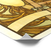 Alfons Mucha - Affiche Art Nouveau (Coin)