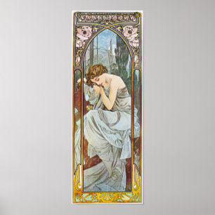 Alfons Mucha - Art Nouveau Poster