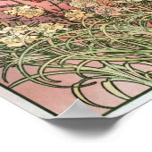 Alfons Mucha - Art Nouveau Poster (Hoek)