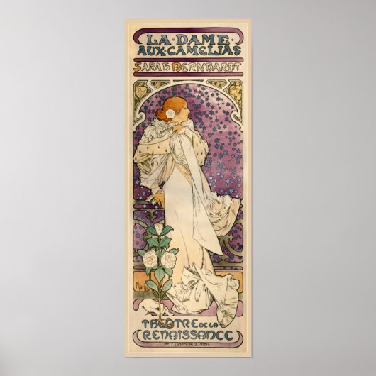 Alfons Mucha - Art Nouveau Poster (Devant)