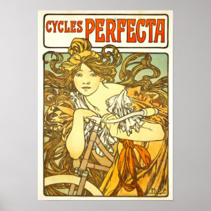 Alfons Mucha - Art Nouveau Poster