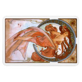 Alfons Mucha: Dance Magneet (Horizontaal)