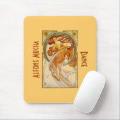 Alfons Mucha Dance Print Mousepad Muismat (Met muis)