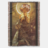 Alfons Mucha: Luna Deken (Voorkant Verticaal)