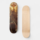Alfons Mucha: Luna Skateboard (Voorkant)