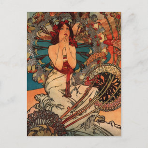 Alfons Mucha Monaco Monte Carlo Briefkaart