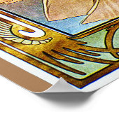 Alfons Mucha Morning Awakening Poster (Hoek)