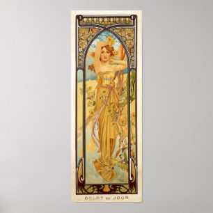 Alfons Mucha - Poster Éclat du Jour