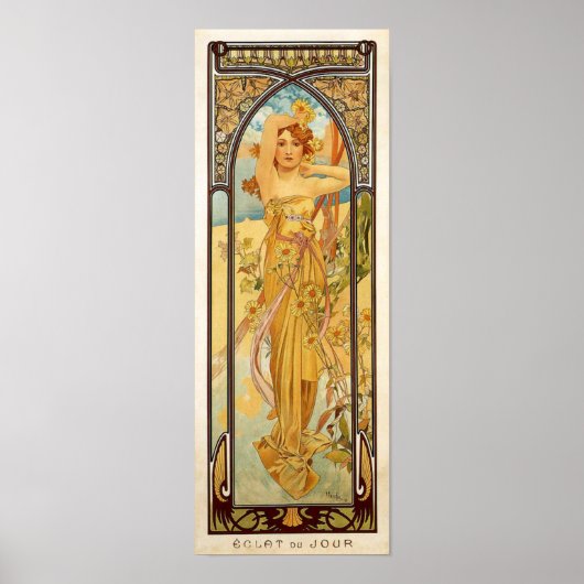 Alfons Mucha - Poster Éclat du Jour (Devant)