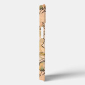 Alfonse Mucha Art Nouveau Peonies Case-Mate iPhone Case (Achterkant / Rechts)