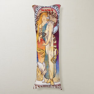Alfonse Mucha Lichaamskussen