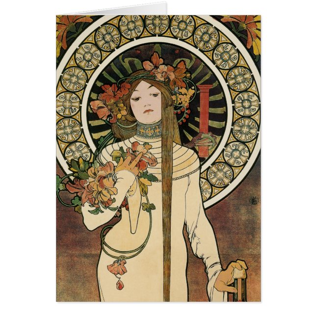 Alfonse Mucha Trappistine Nouveau (Devant)