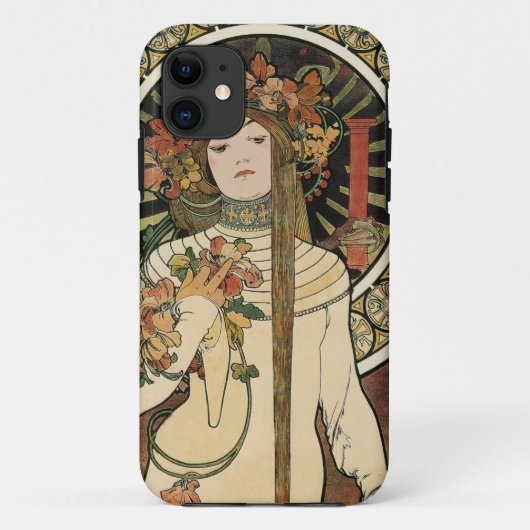 Alfonse Mucha Trappistine Nouveau Case-Mate iPhone Case (Achterkant)