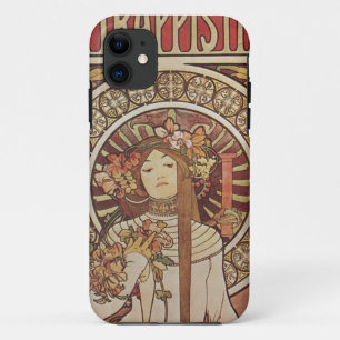 Alfonse Mucha Trappistine Nouveau iPhone 11 Hoesje