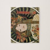Alfonse Mucha Trappistine Nouveau Legpuzzel (Verticaal)