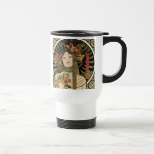 Alfonse Mucha Trappistine Nouveau Vintage Poster Reisbeker