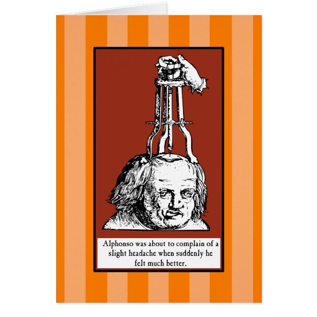 Alfonso's hoofdpijn (Voorkant)