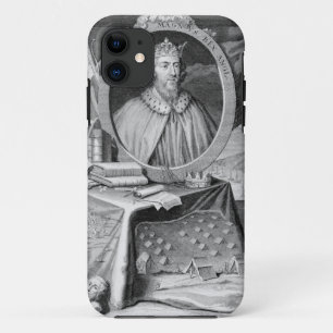 Alfred de Grote (849-99) gegraveerde Koning van iPhone 11 Hoesje