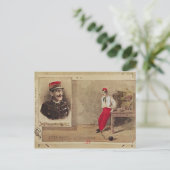 Alfred Dreyfus als gevangene 1894-1906 Briefkaart (Staand voorkant)