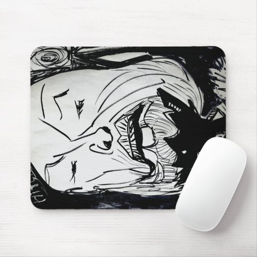 Alfred Hitchcock Mousepad by J. Gatsby Original  Muismat (Met muis)