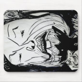 Alfred Hitchcock Mousepad by J. Gatsby Original  Muismat (Voorkant)