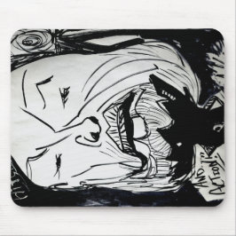 Alfred Hitchcock Mousepad by J. Gatsby Original  Muismat