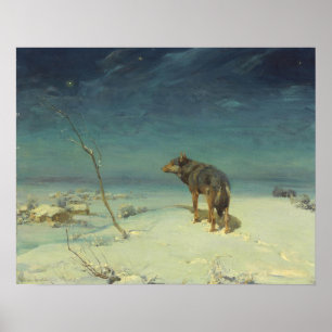 Alfred Kowalski Lone Wolf in het Poster