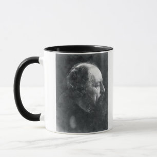 Alfred, Lord Tennyson (1809-92) c.1868 (albumen pr Mok