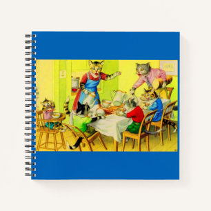 Alfred Mainzer katten Dinner Disaster Notitieboek
