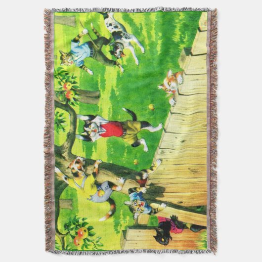 Alfred Mainzer klimt een appelboom Deken (Voorkant Verticaal)