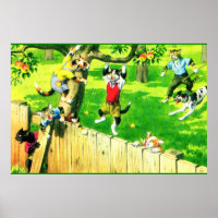 Alfred Mainzer klimt een appelboom