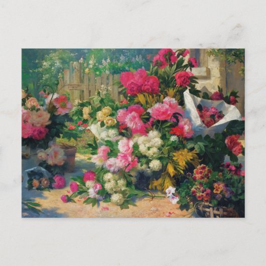 Alfred Petit Bloemmanden en Bloempotten in... Briefkaart (Voorkant)