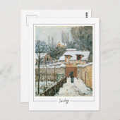 Alfred Sisley #1 - Fine Art Briefkaart (Voorkant / Achterkant)