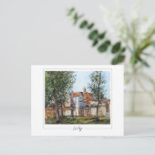 Alfred Sisley #579 - Carte postale Art (Debout devant)