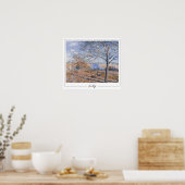 Alfred Sisley Affiche d'art Zedign #4 (Cuisine)